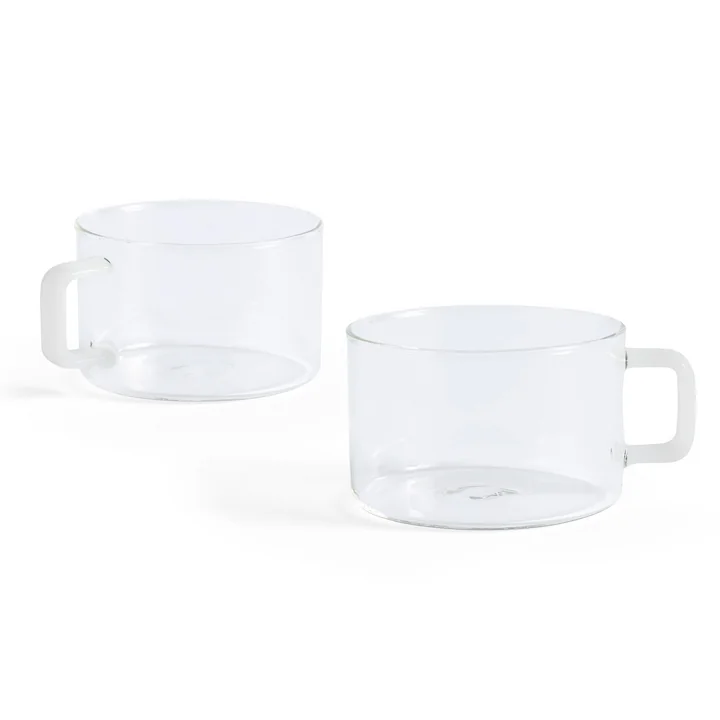 Brew Gobelet, jade blanc (set de 2) de HAY