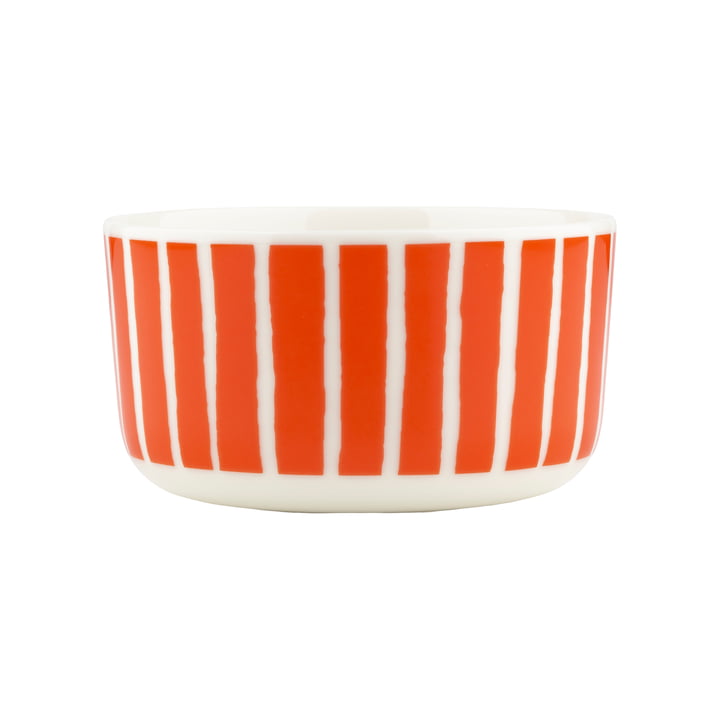 Oiva Piccolo bol, 500 ml, blanc / orange de Marimekko