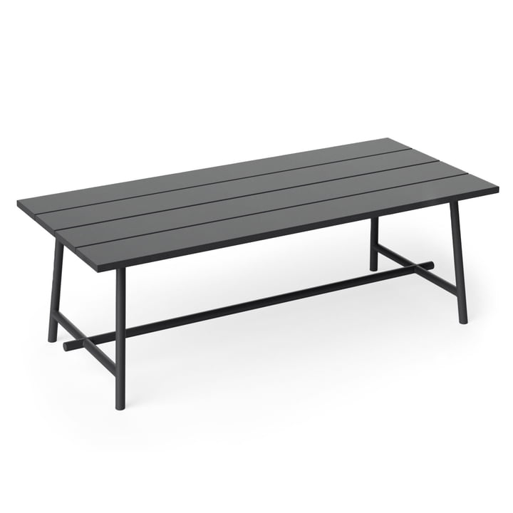 Fred's Outdoor Table 220 x 100 cm, anthracite (édition exclusive) de Fatboy