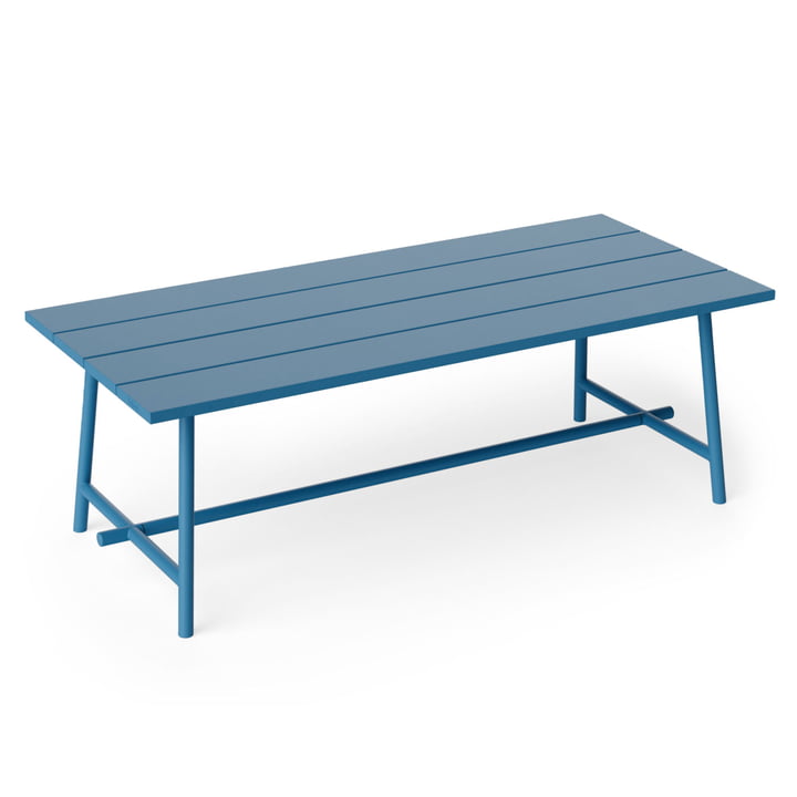 Fred's Outdoor Table 220 x 100 cm, wave blue (édition exclusive) de Fatboy