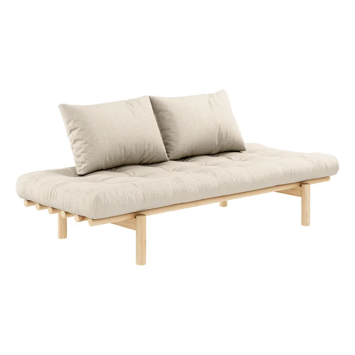 Pace Daybed, Pin naturel / lin de Karup Design