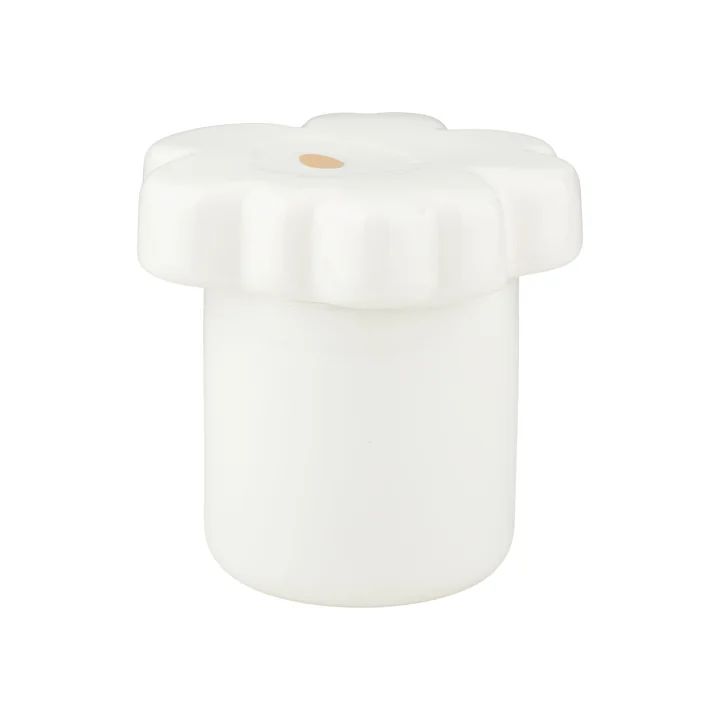 Unikko boîte de rangement, blanc / or de Marimekko