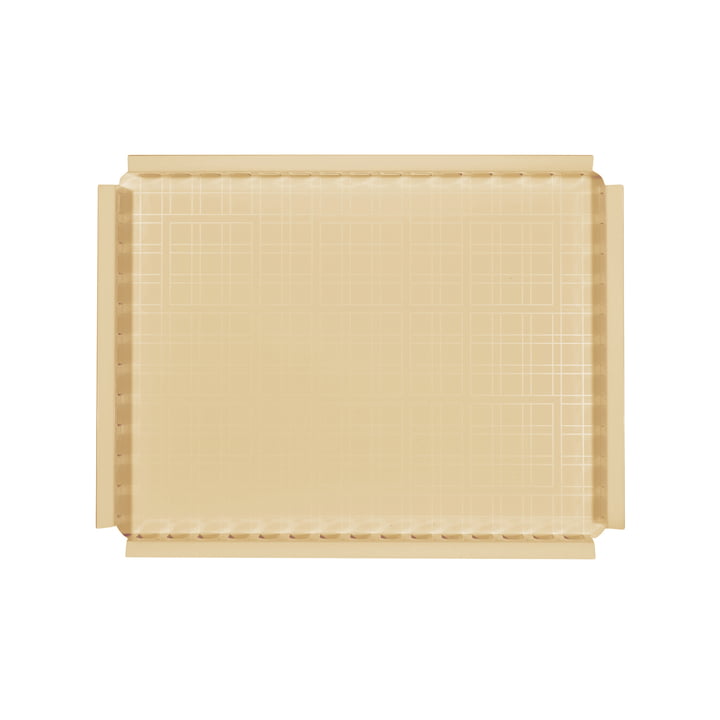 Kartell - Plateau Piazza, 48 x 37 cm, beige