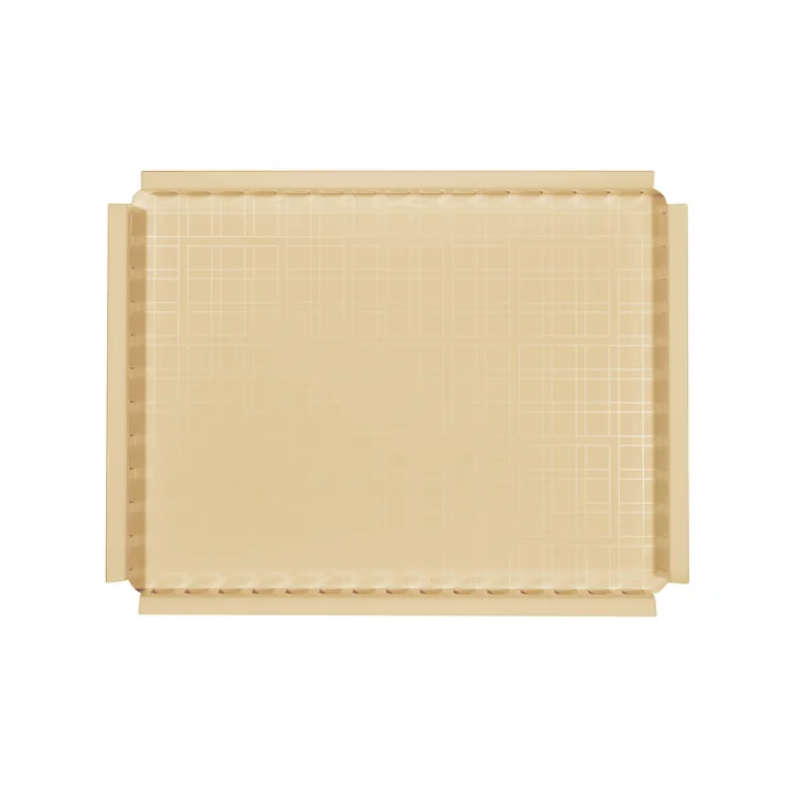 Kartell - Plateau Piazza, 48 x 37 cm, beige