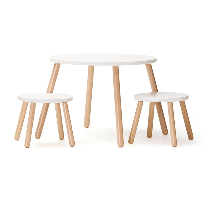 Table et tabouret de Kids Concept