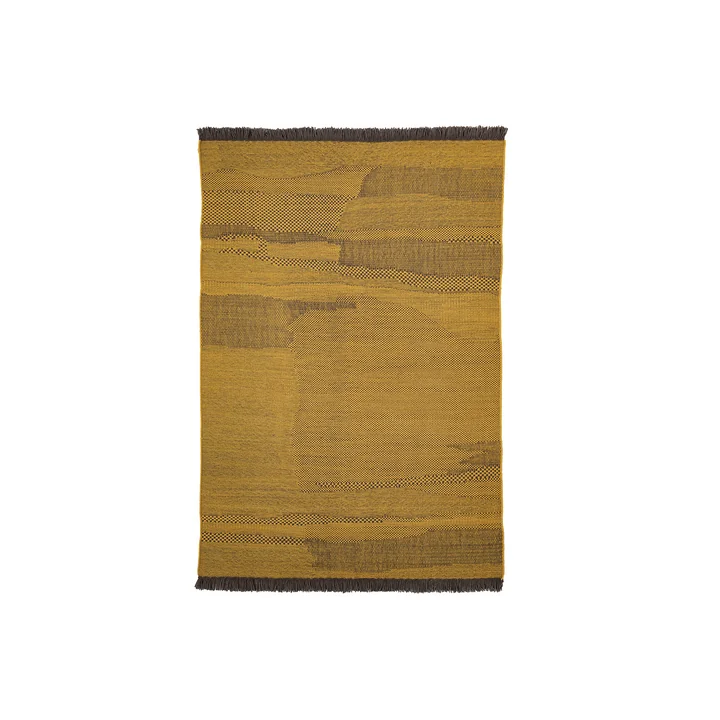 Wabisabi tapis en laine, 170 x 240 cm, mustard de nanimarquina
