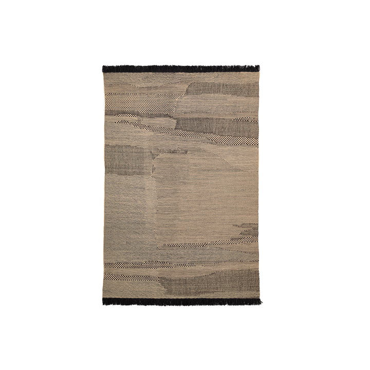 Tapis en laine Wabisabi, 170 x 240 cm, bone de nanimarquina