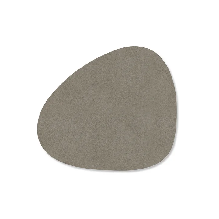 Lind DNA - Glasuntersetzer Curve , Nupo flint grey