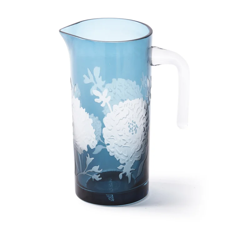 Pols Potten - Peony pichet, bleu foncé