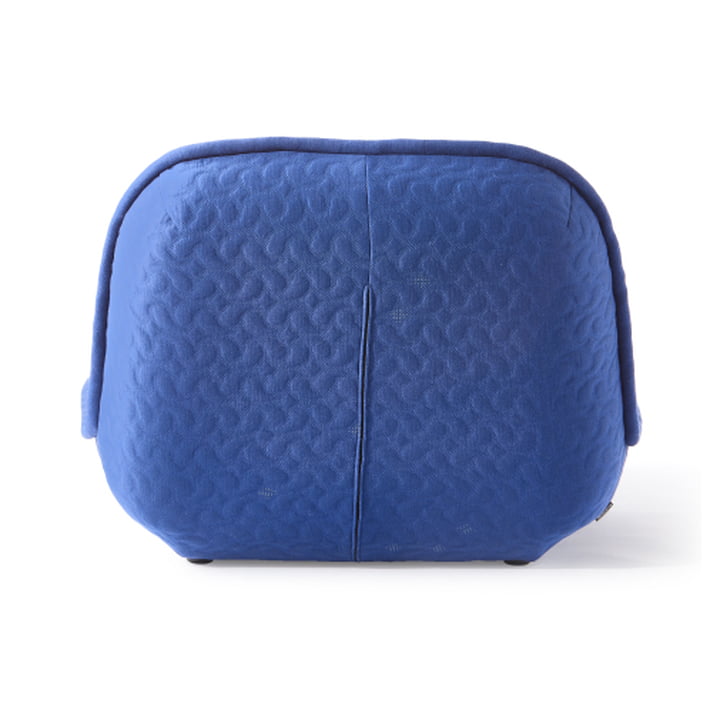 Pols Potten - Puff x ByBorre Fauteuil lounge, Swell, bleu foncé