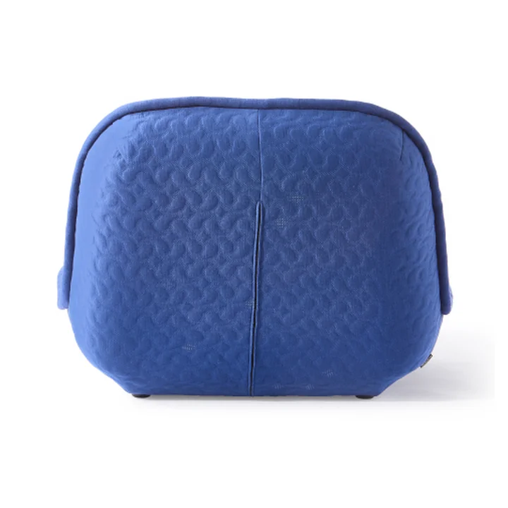 Pols Potten - Puff x ByBorre Fauteuil lounge, Swell, bleu foncé