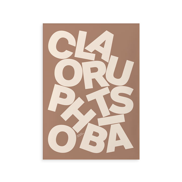 Claustrophobia Poster de Paper Collective