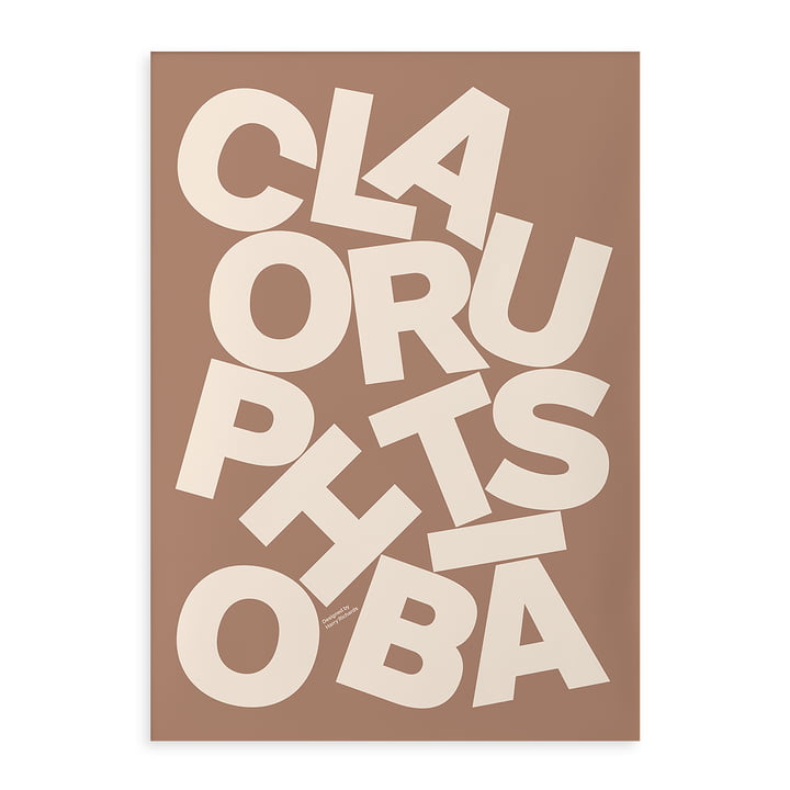 Claustrophobia Poster de Paper Collective