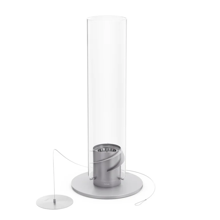 Spin Feu de table 120, gris de höfats