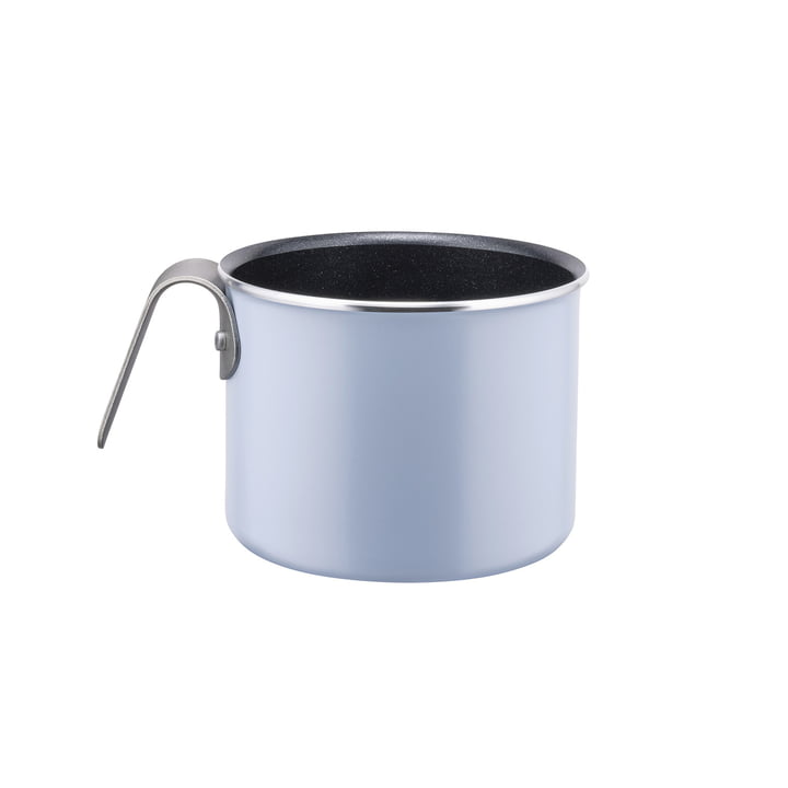 Alessi - Tama Pot à lait, Ø 14cm, bleu clair