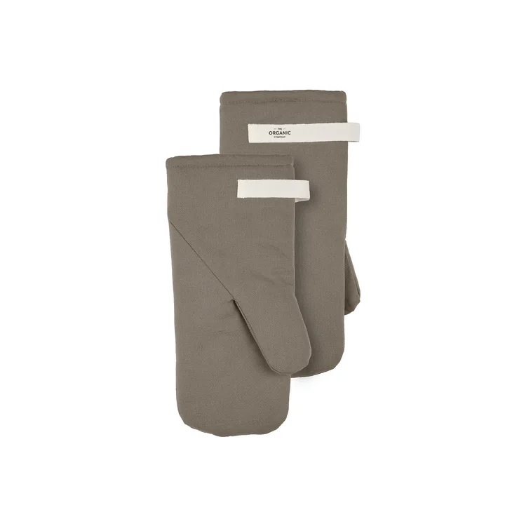 Gants de four, clay (set de 2) de The Organic Company