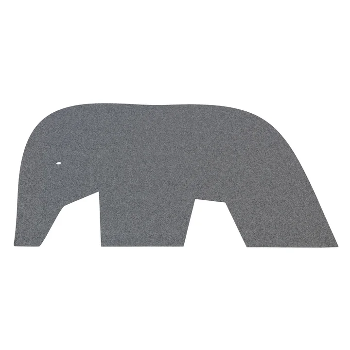 Tapis Eléphant pour enfants, 92 x 120 cm, 5mm, Anthracite 01 de HEY-SIGN