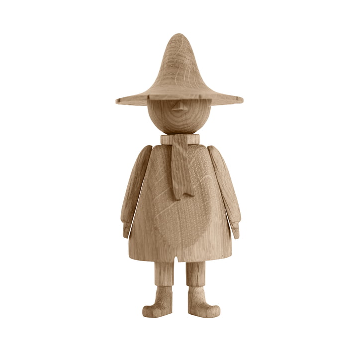 Snufkin figurine en bois, chêne naturel de boyhood