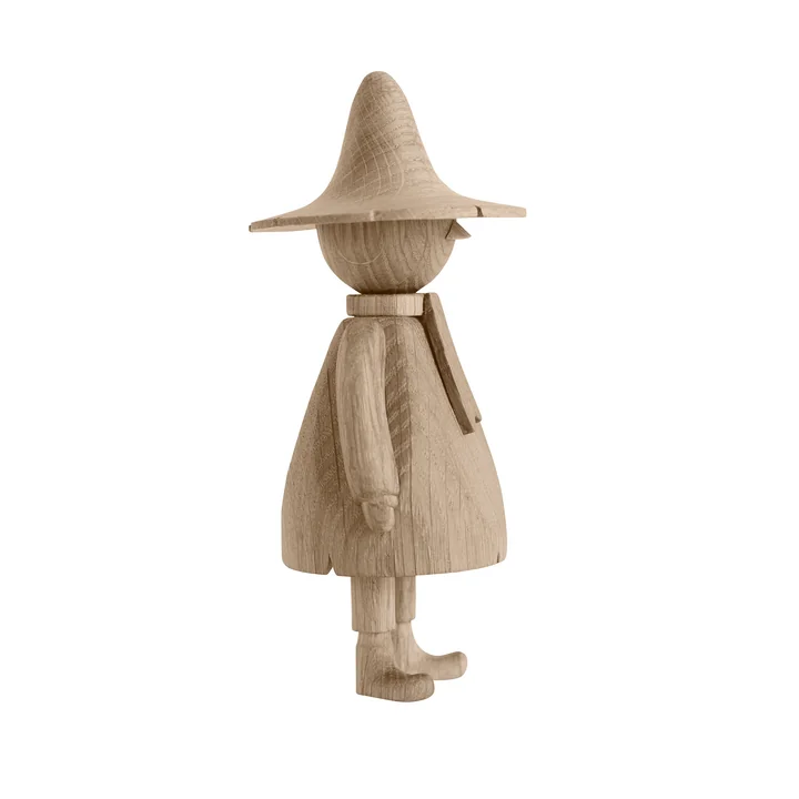 Snufkin figurine en bois, chêne naturel de boyhood