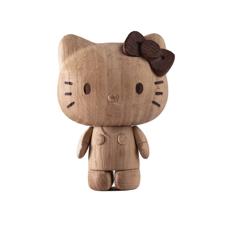 HELLO KITTY figurine en bois, chêne naturel de boyhood