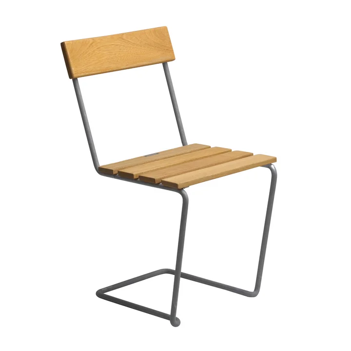 1 chaise de jardin, chêne huilé de Grythyttan