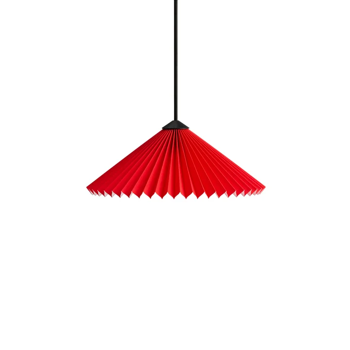 Matin Suspension Ø 30 cm, bright red de HAY