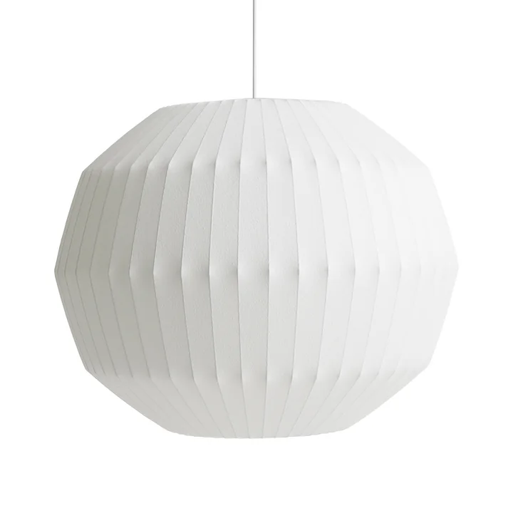 Nelson Angled Sphere Bubble Suspension L, off-white de HAY