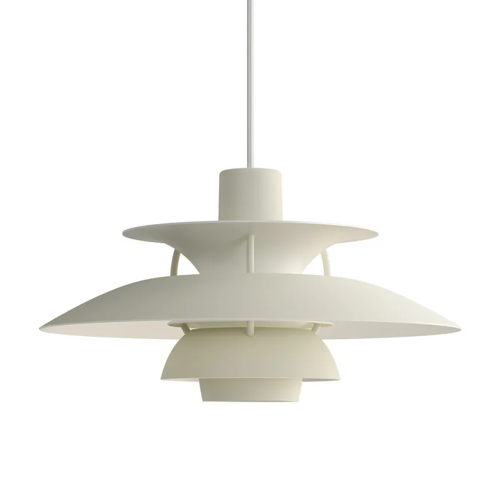 Louis Poulsen - PH 5 lampe suspendue, monochrome pale pewter
