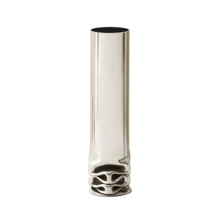 Design House Stockholm - Hydraulic Vase, H 25 cm, acier inoxydable