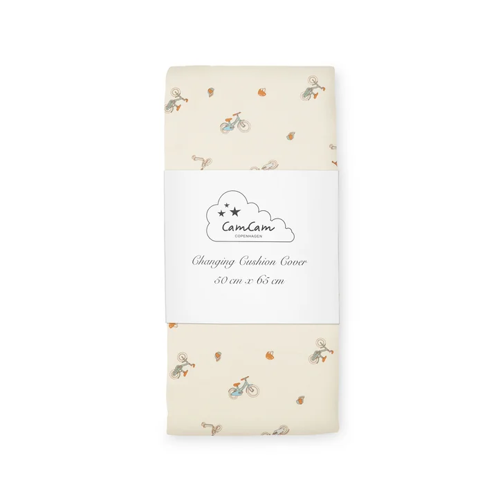 Cam Cam Copenhagen - Housse pour matelas à langer, bicyclettes