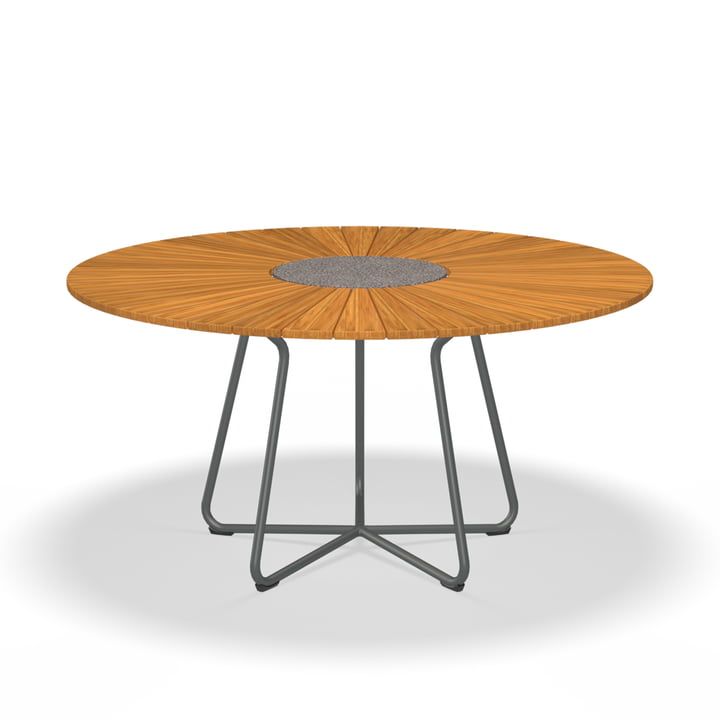 HOUE - CIRCLE Outdoor Table Ø 150 cm, bambou