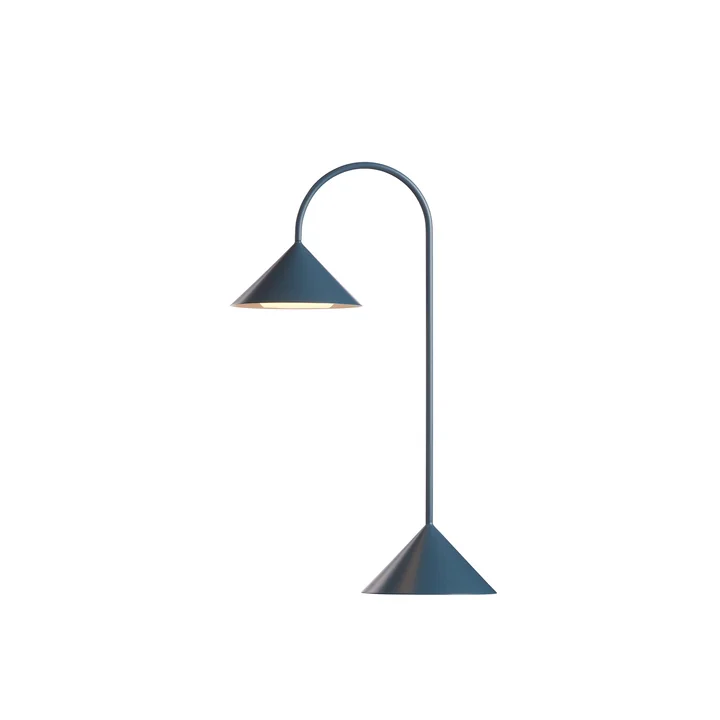 Grasp LED accu lampadaire, H 47 cm, pétrole mat de Frandsen