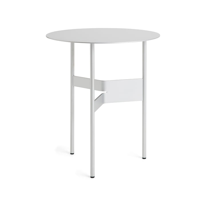 Shim - Table d'Appoint, Ø 45 cm, silver grey de Hay