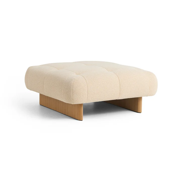 Quilton Lift Ottoman, chêne / ocre blanc (Tartaglia 85) de HAY