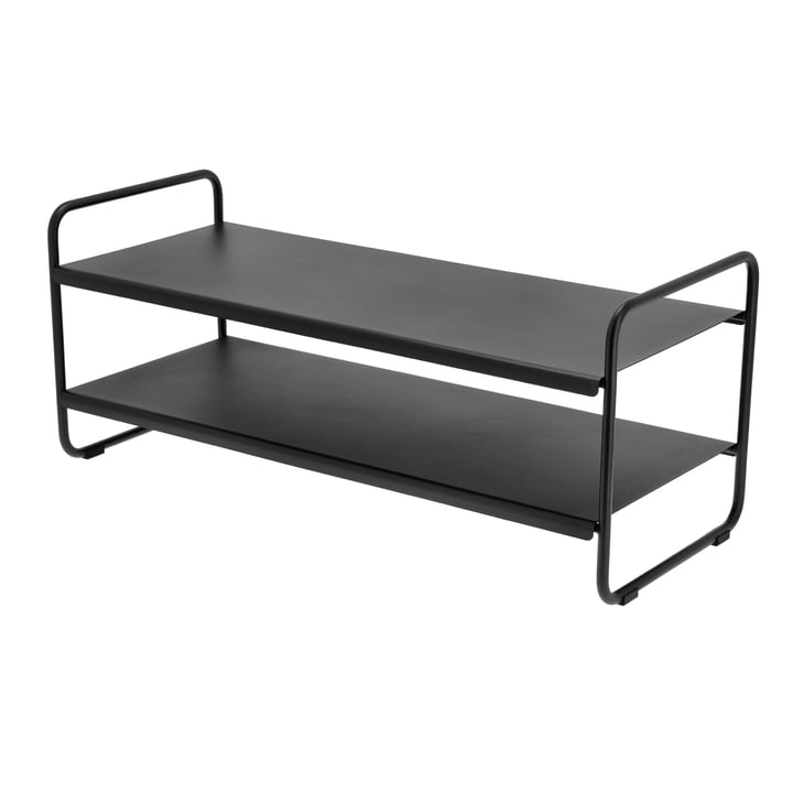 Étagère à chaussures A-Shoe Rack 80 x 33 x 33 cm, noir de Zone Denmark