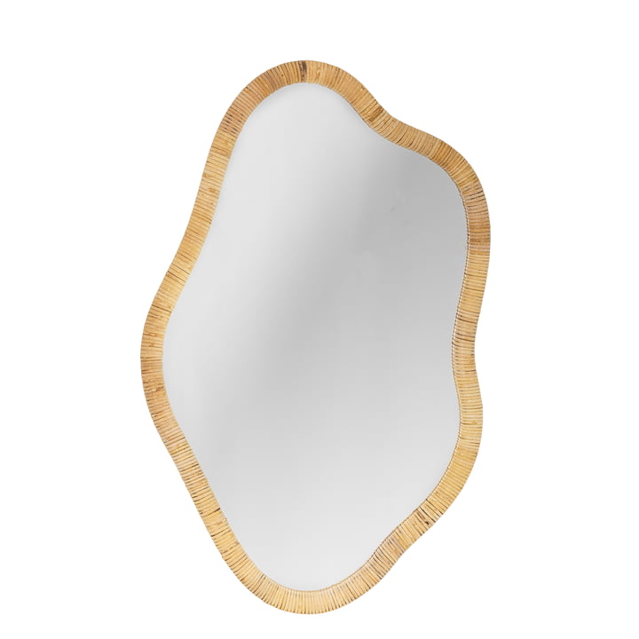 Bloomingville - Ashlie miroir mural, naturel