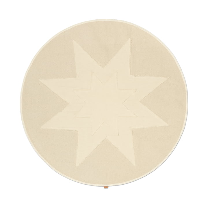 Vela Star - Couverture pour arbre de Noël, naturel de ferm Living