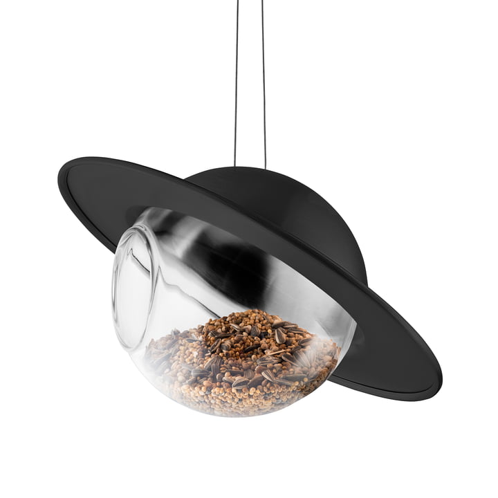 Saturne boule de nourriture pour oiseaux, noir de Eva Solo