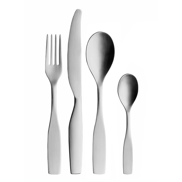 Citterio 98 Garniture Boîte cadeau, acier inoxydable (24 pcs.) de Iittala