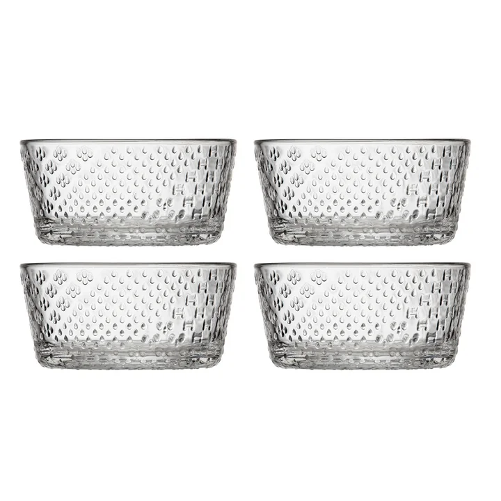 Iittala - Tundra Coupe 0,25 l, transparente (set de 4)