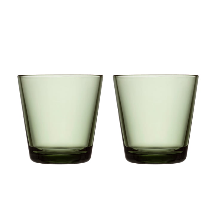 Iittala - verre Kartio Verre à boire 21 cl, vert sapin (set de 2)