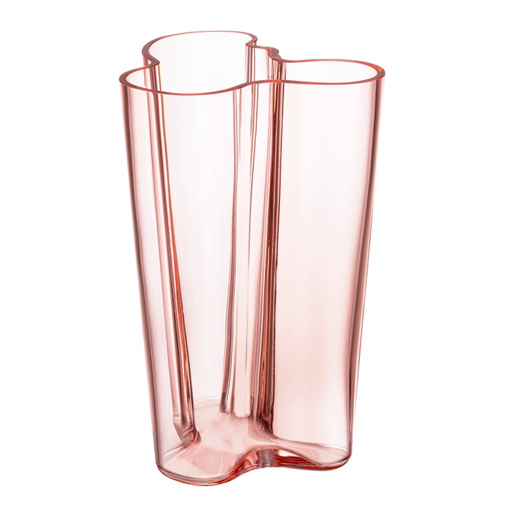 Iittala - Aalto Vase Savoy, H 2 5. 1 cm, rose saumon