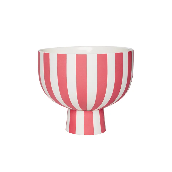 Toppu Coupe, Ø 15 x H 13 cm, cherry red de OYOY