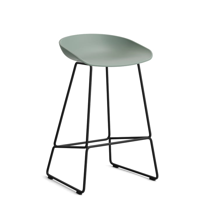 Hay - About A Stool AAS 38 Tabouret de bar H 76, fall green 2. 0