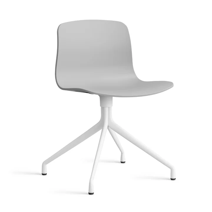 HAY - About A Chair AAC 10, aluminium blanc / concrete grey 2. 0