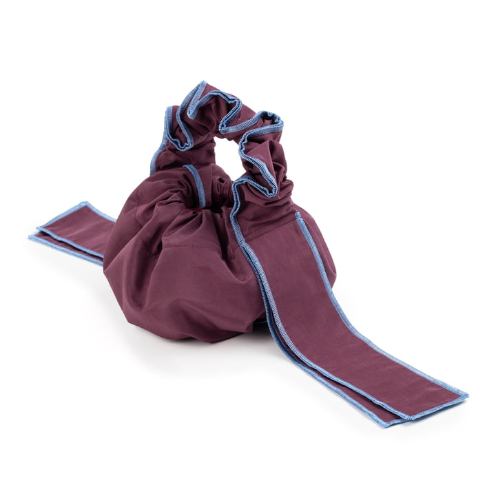 Scrunchie Sac, aubergine de Juslin Maunula