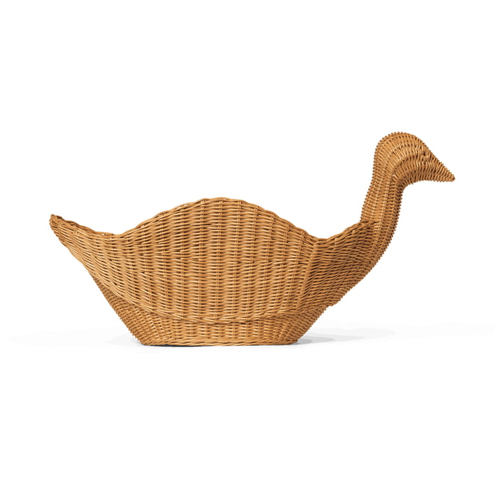 ferm Living - Bird Rangement tressé, rotin