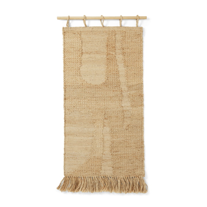 ferm Living - Harvest Tapisserie Jute 50 x 100 cm, natural