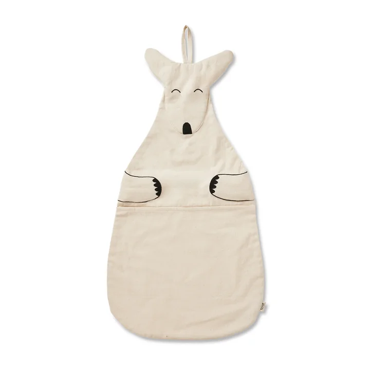 Ferm Living - Kangaroo rangement mural, non coloré