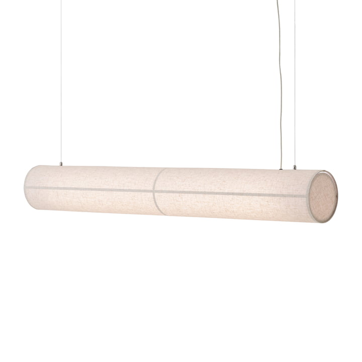 Hashira Linear LED Suspension, L 140 cm, raw de Audo